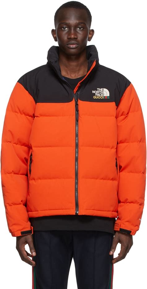 gucci north face jacket orange|north face Gucci full collection.